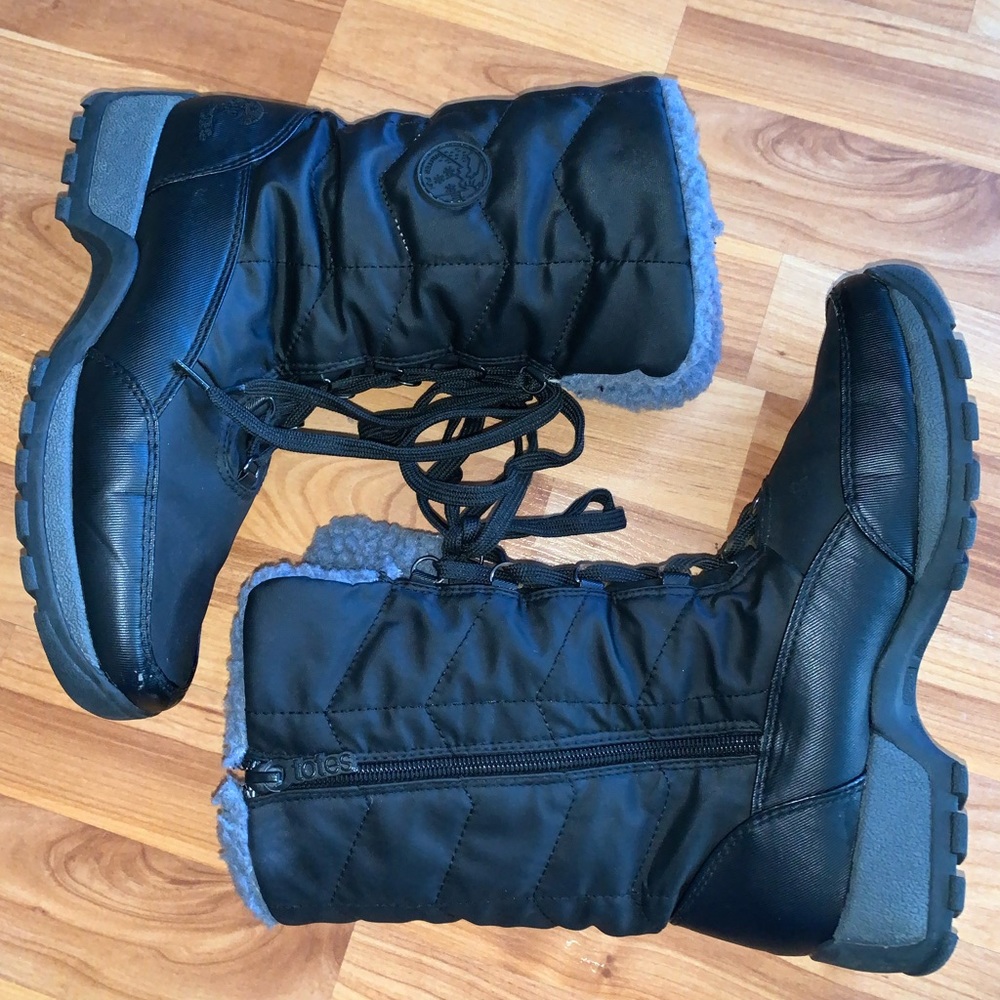 totes Womens Rhonda Winter Cold Weather Boots